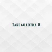 tari cu litera o