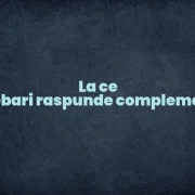 la ce intrebari raspunde complementul