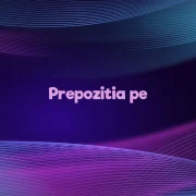 prepozitia pe