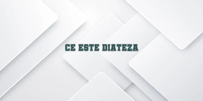ce este diateza