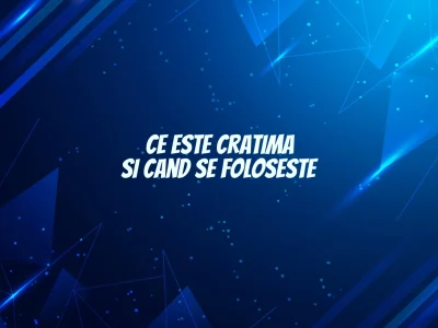 ce este cratima si cand se foloseste