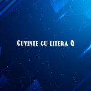 cuvinte cu litera q