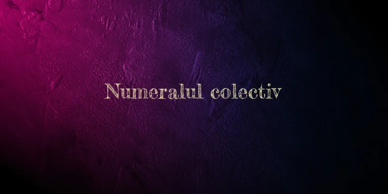 numeral colectiv