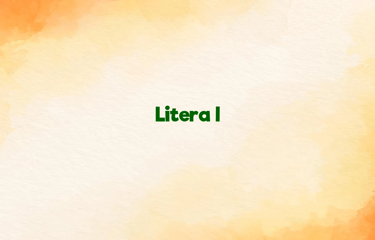 litera i